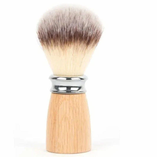 Blaireau écologique en bois chêne clair