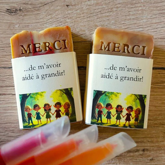 savon merci maitresse 2 parfums au choix