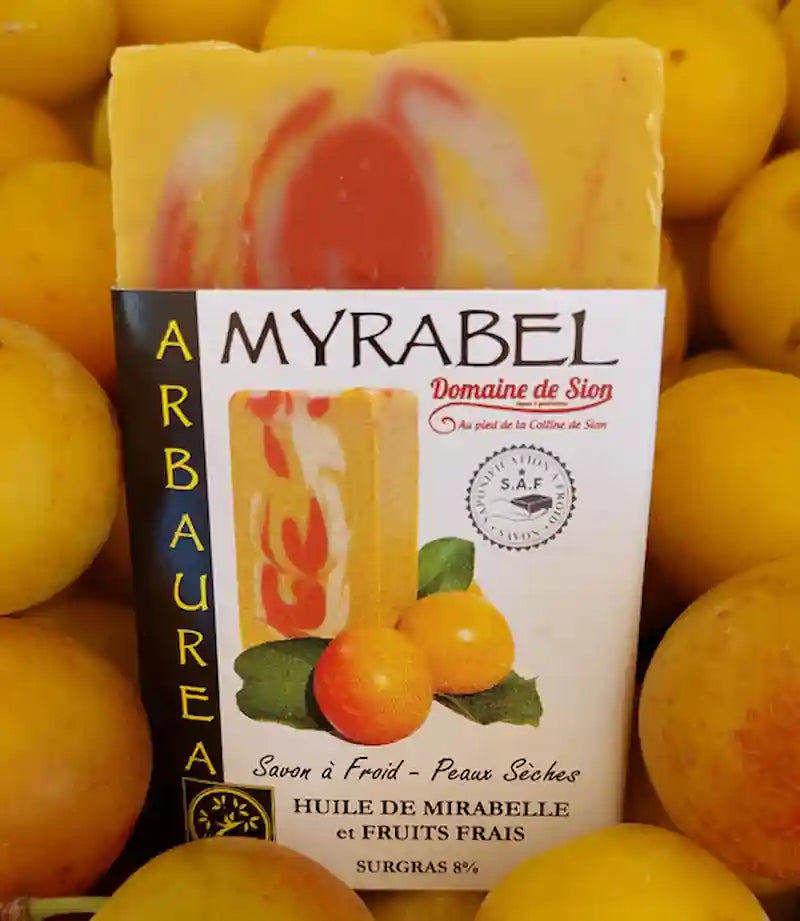 Savon naturel à la mirabelle de Lorraine