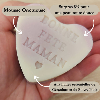 savon saponifié à froid bonne fête maman