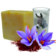 Savon neutre lait d'ânesse et Safran des Vosges