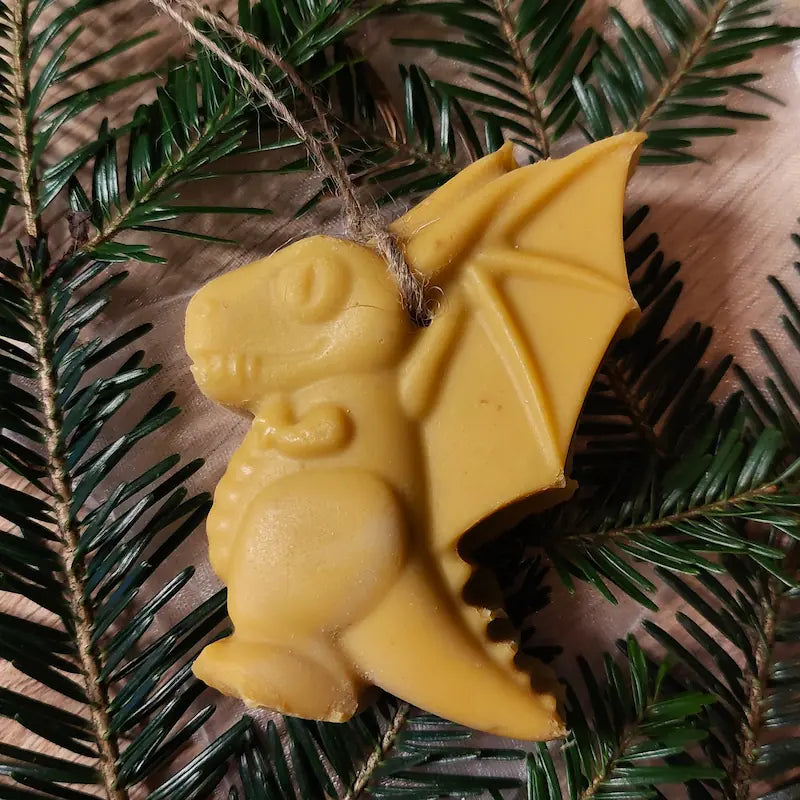 Savon original en forme de dragon à accrocher